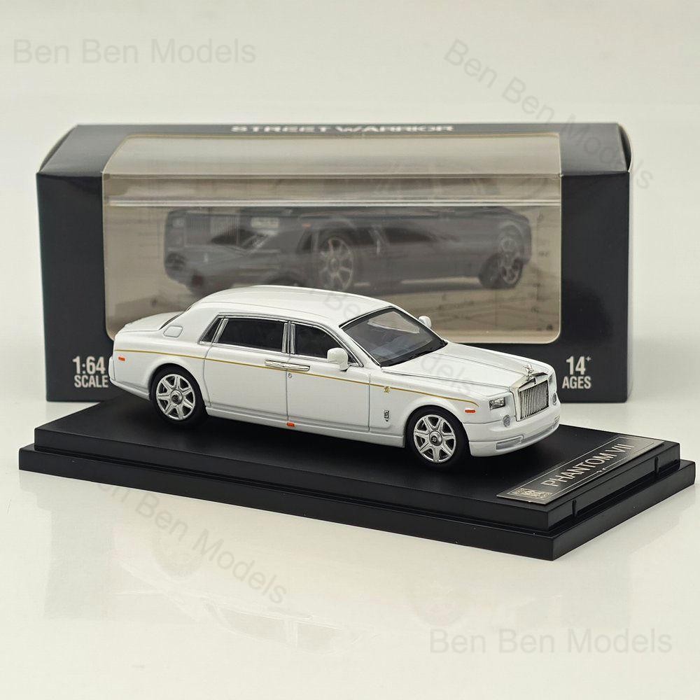 SW 1:64 Rolls-Royce Phantom VII 7 Luxury Sedan Sports Model Diecast Metal Car
