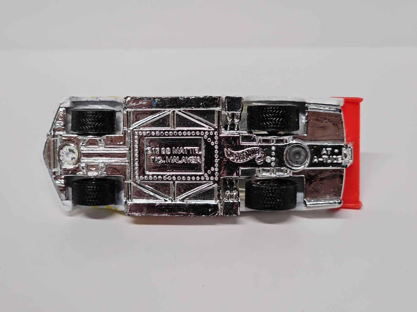 Hot Wheels Target Exclusive At-A-Tude Dragster With Rubber Tires 1/64