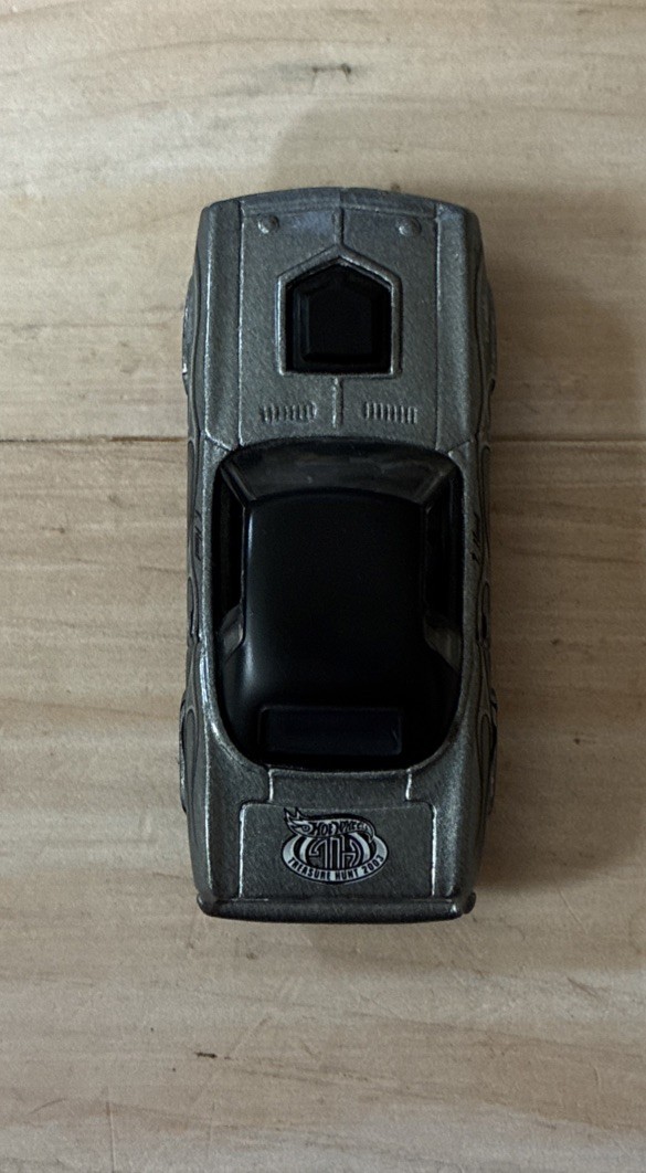 2003 Hot Wheels ’71 Plymouth GTX Silver / Black Treasure Hunt Loose