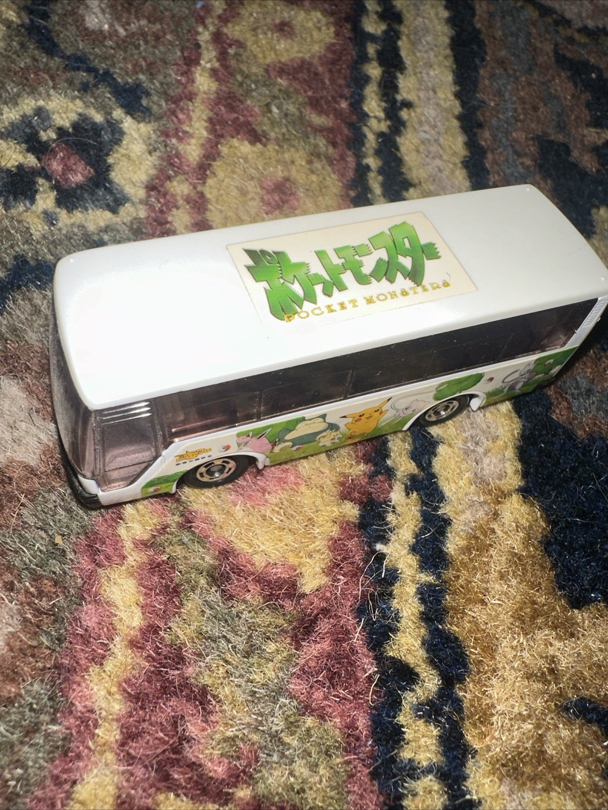 Tomica 1988 Tomy #41 Isuzu Super Hi-Decker Bus Pokemon S 1:145