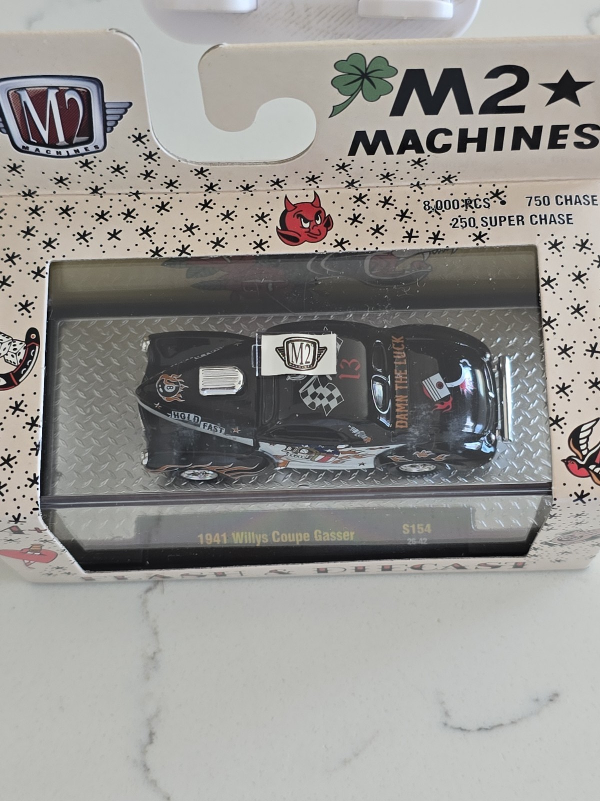 M2 machines 1941 Willys Coupe gasser S154