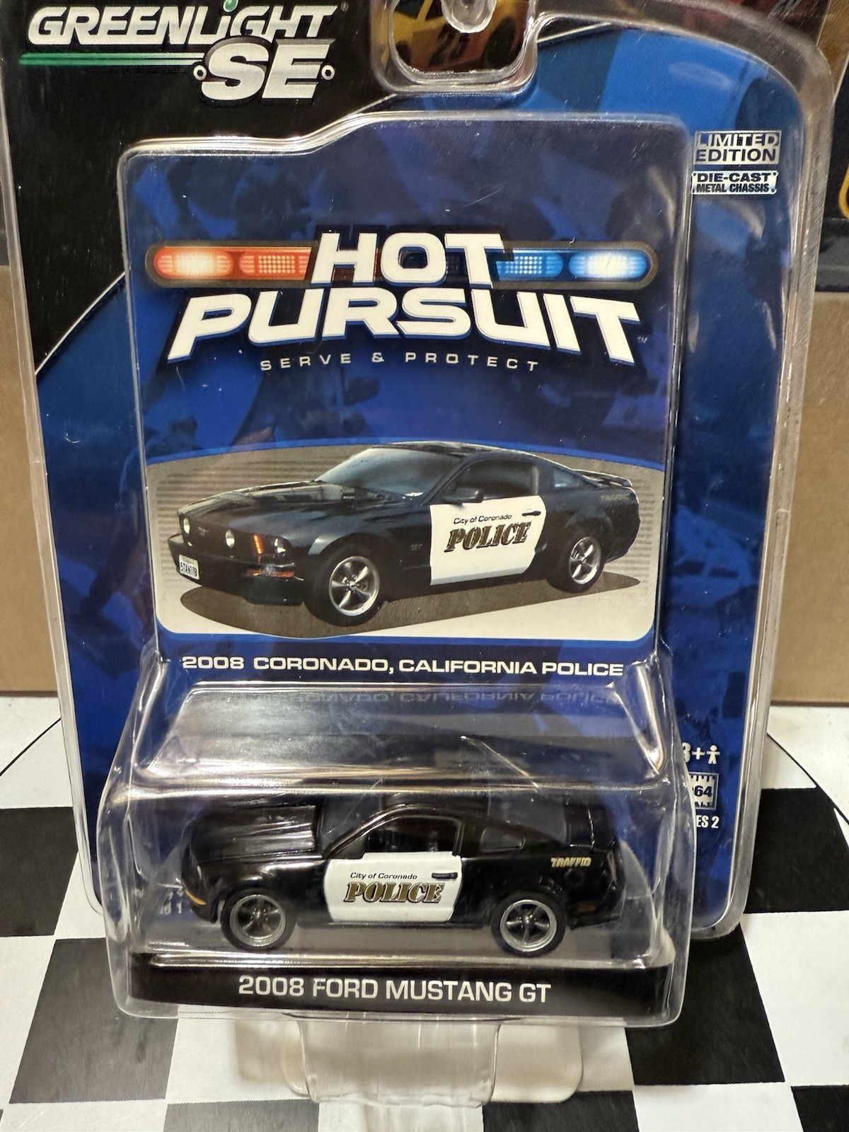 Hot Pursuit Coronado California Police 2008 Ford Mustang GT Series 2 1/64