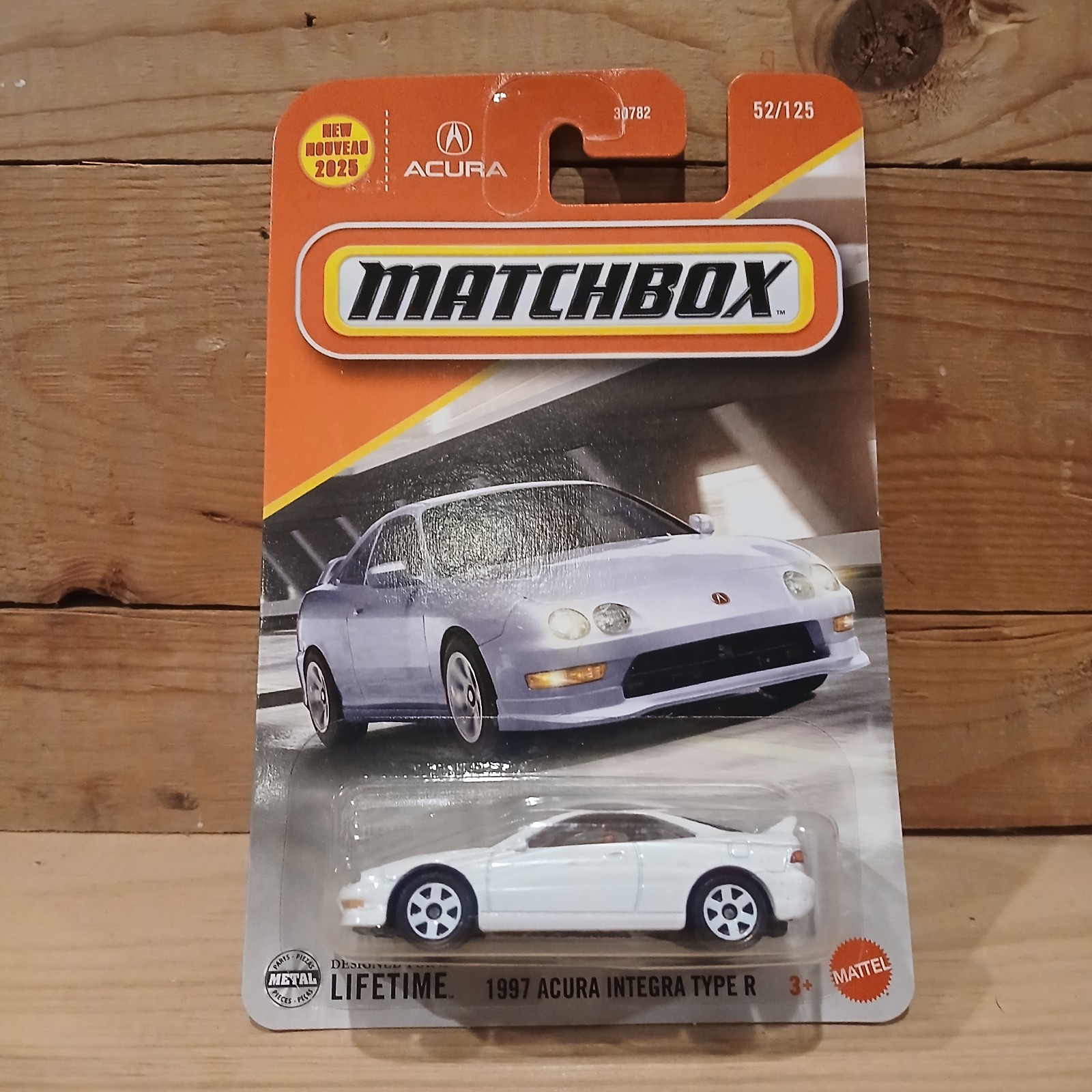 NEW 2026 MATCHBOX 1997 ACURA INTEGRA TYPE R WHITE