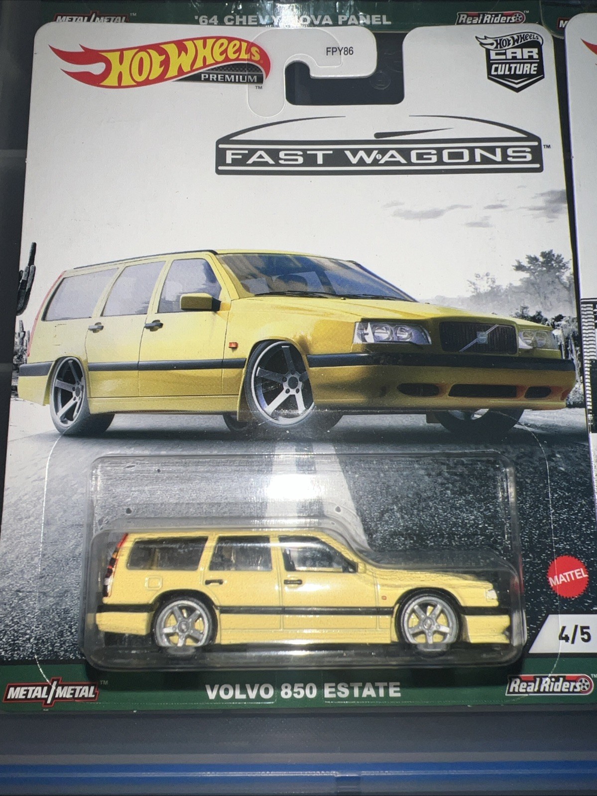 Hotwheels Premium Car Culture Fast Wagons FPY86 Set Of 4 Only See Pictures!!