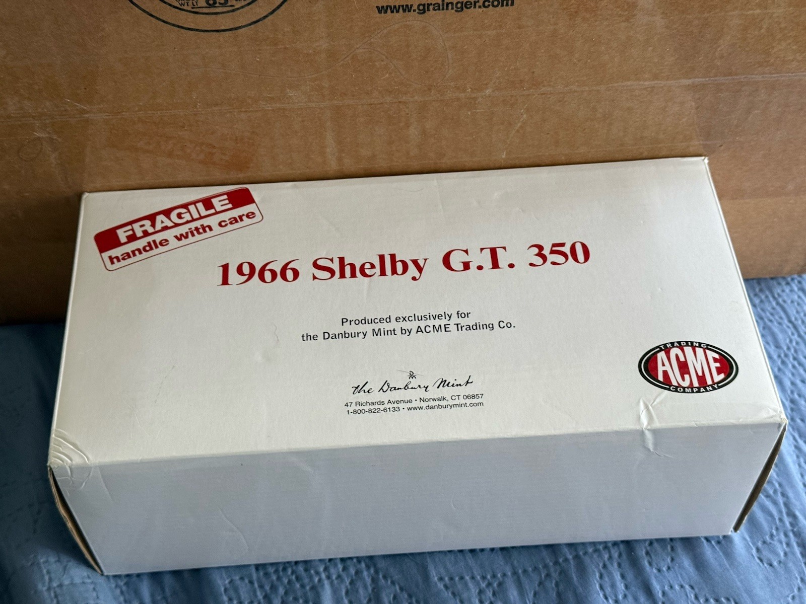 1/18 Danbury Mint Shelby Mustang GT350 Ivy Green w/White Stripes VERY RARE VHTF