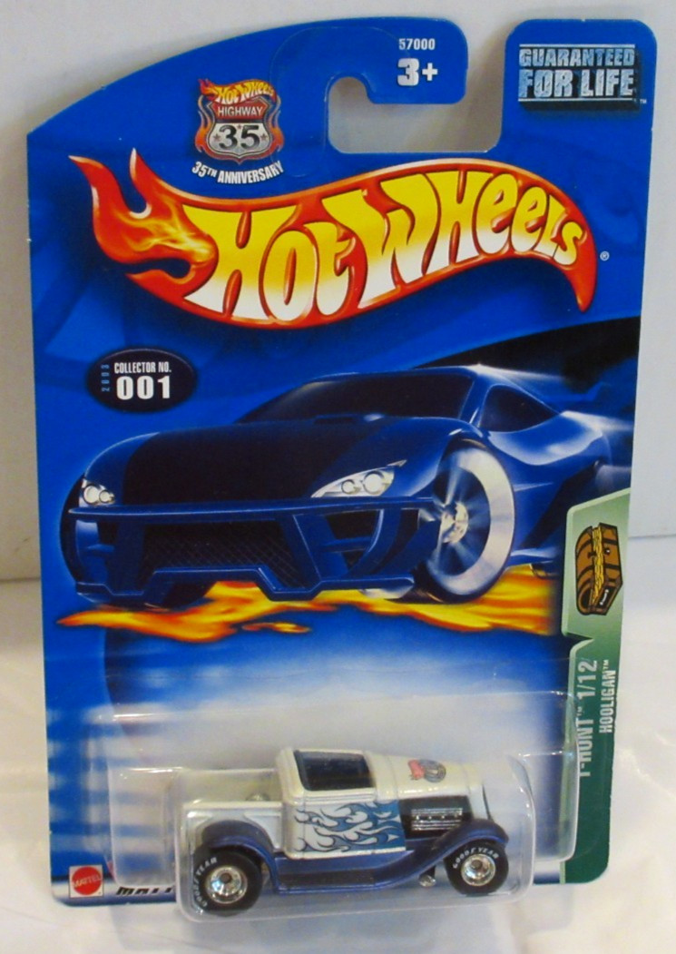 2003 HOT WHEELS TREASURE HUNTS ~HOOLIGAN With Real Riders~ NEAR MINT ~