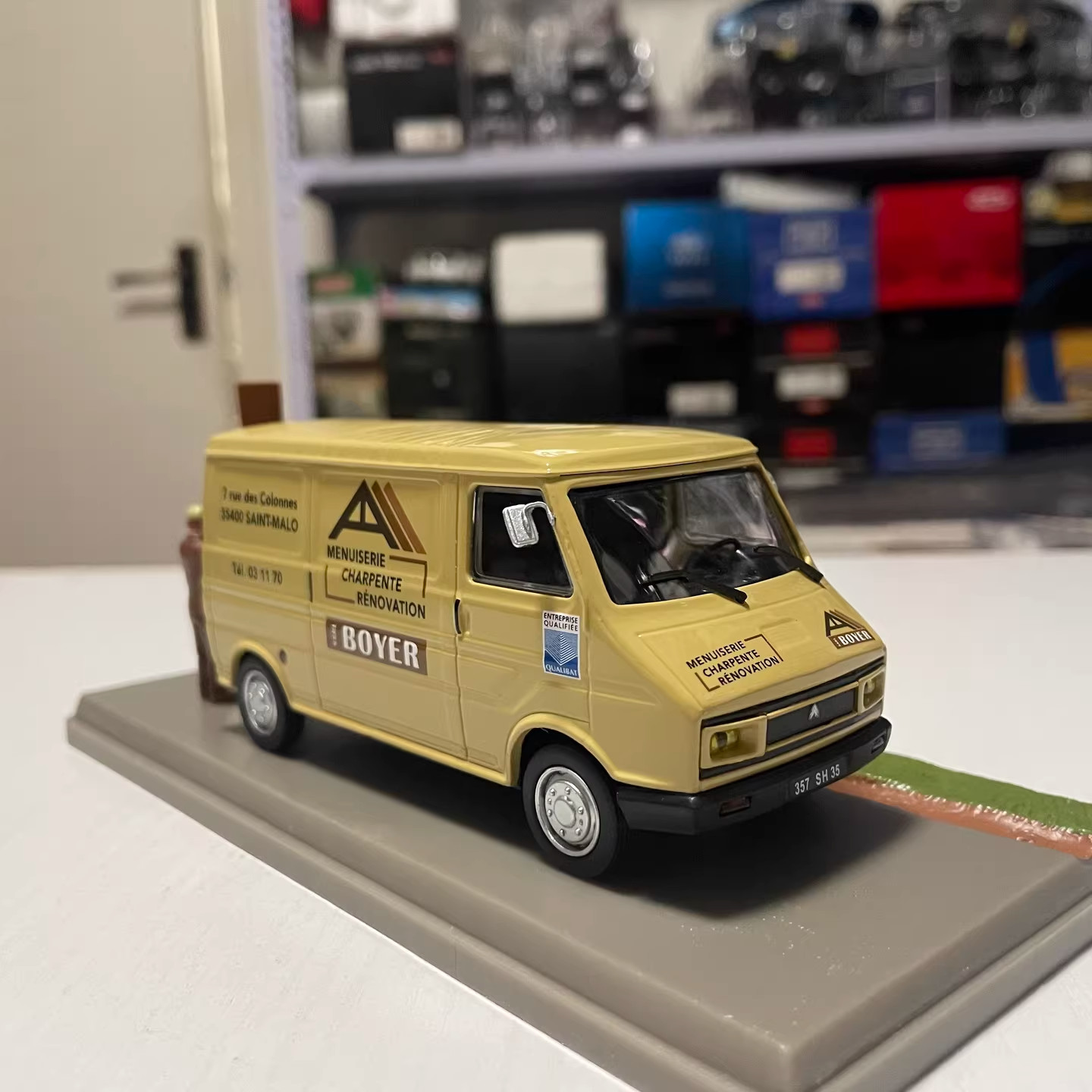 1:43 ATLAS/ELIGOR Citroen C35 BOYER Diecast Model