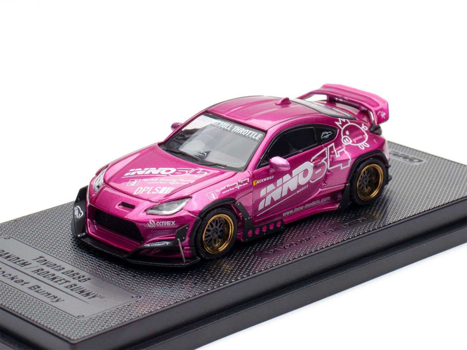 Toyota GR86 Pandem Rocket Bunny RHD Pink Metallic APA XPO 2025 Exclusive 1/64
