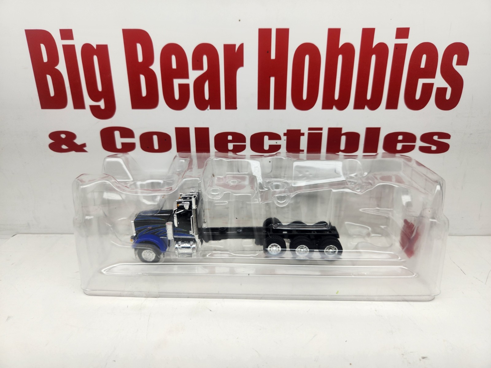1/64 DCP/FG Black,Blue,Green 389 Day Cab Heavy Haul Chassis For Custom Builds