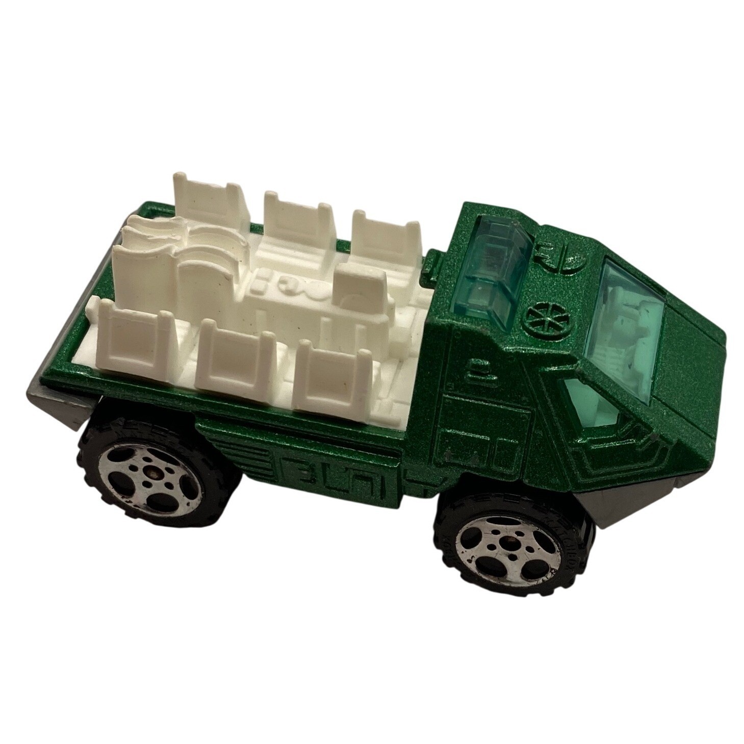 VTG Matchbox Armored Response Vehicle 2000 Hanna-Barbera Metallic Green Diecast