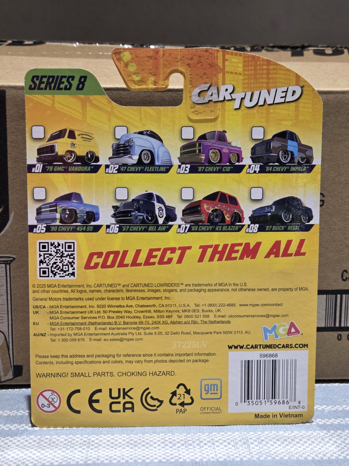 2025 CarTuned Premier Series 8 – Mainline Assortment – Set of 8