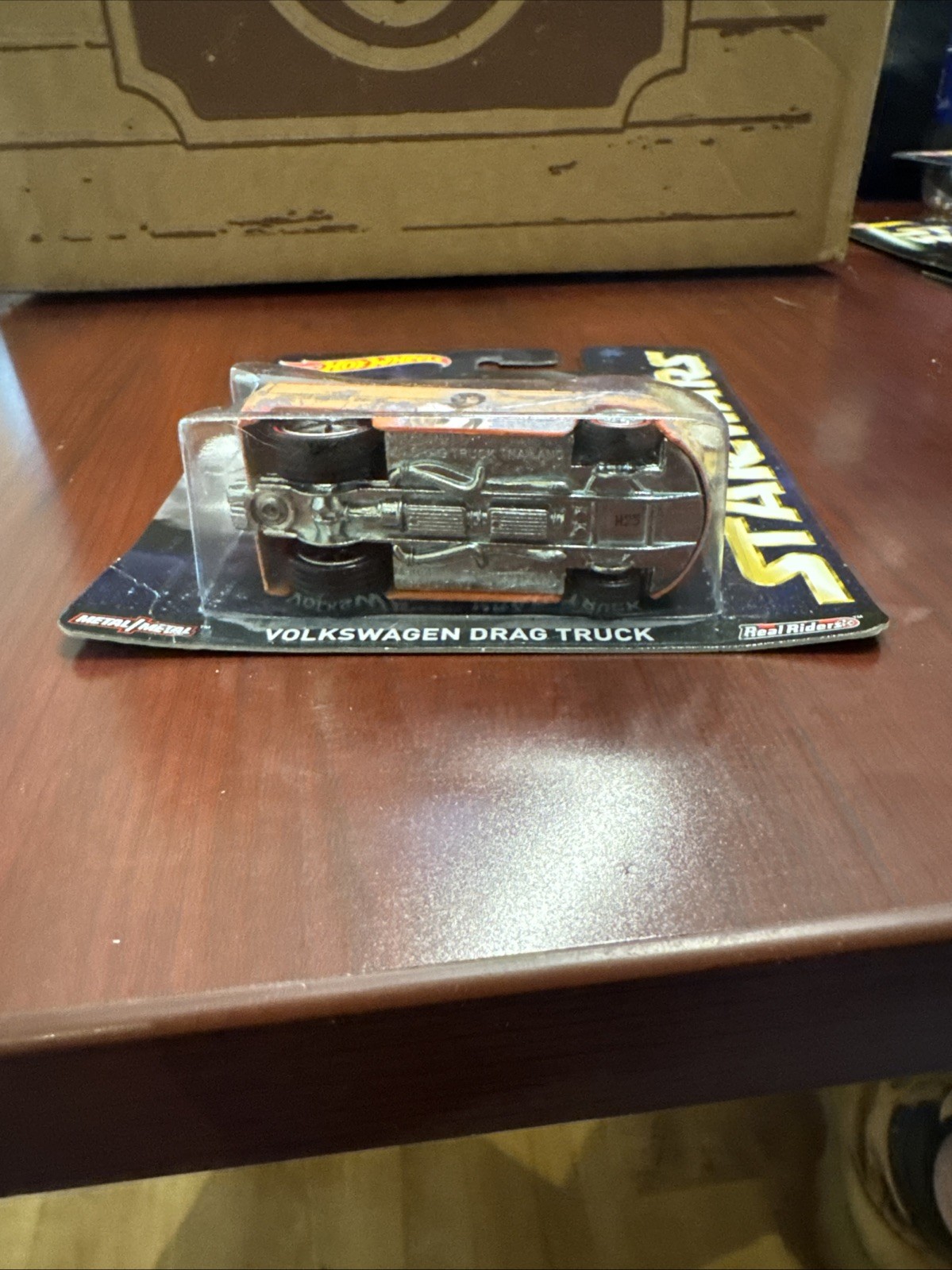 (2) Hotwheels Star Wars Volkswagen Drag Truck/quick D-livery Read Description