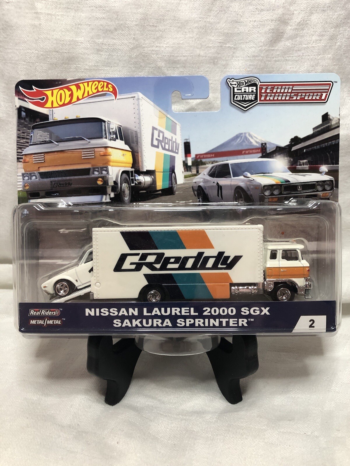 Hot Wheels Nissan Laurel 2000 SGX Sakura Sprinter Car Culture Team Transport NIP