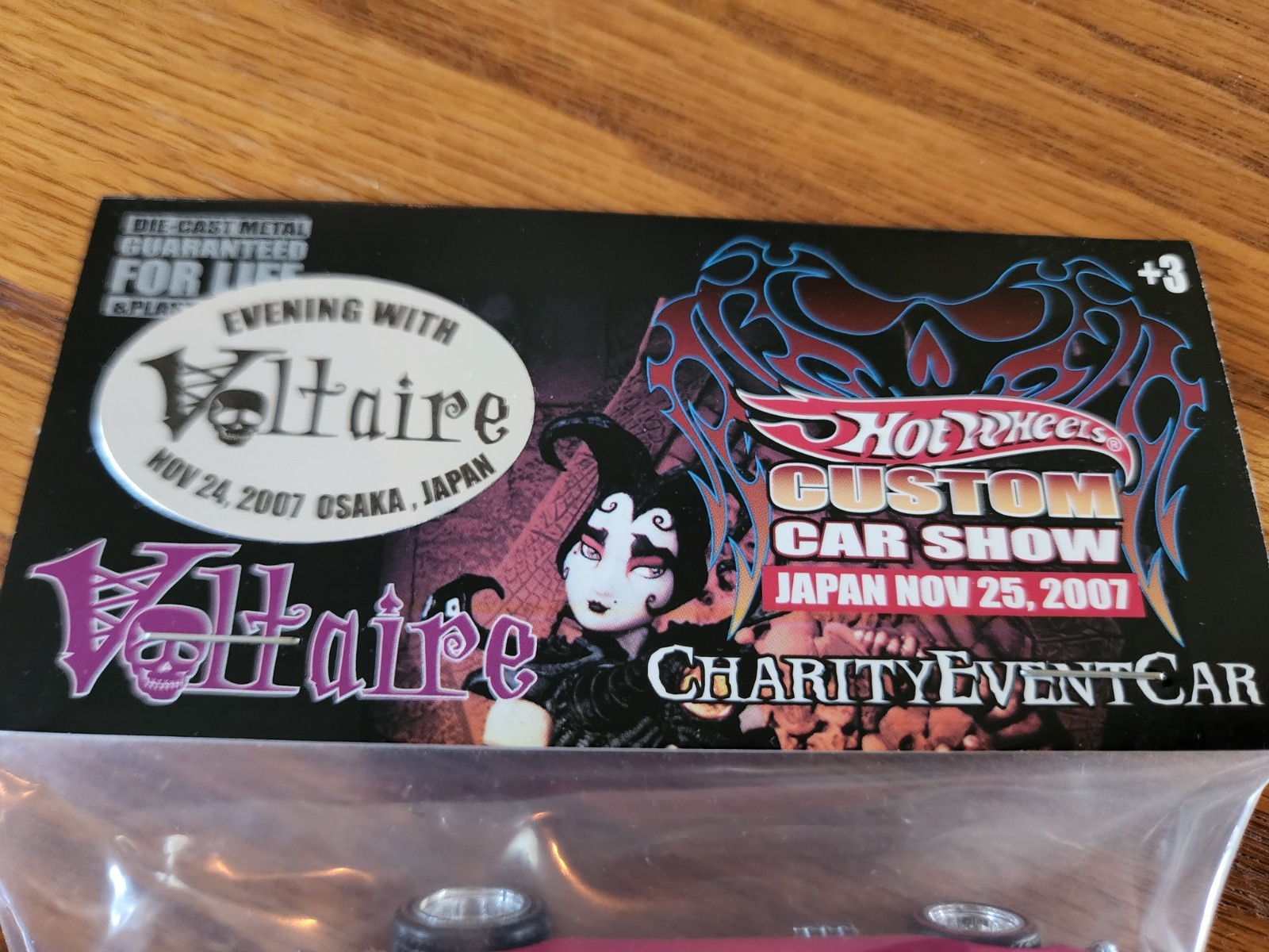 Ultra-limited 1 of 30 Hot Wheels 2007 Japan Red Evening with Voltaire Camaro
