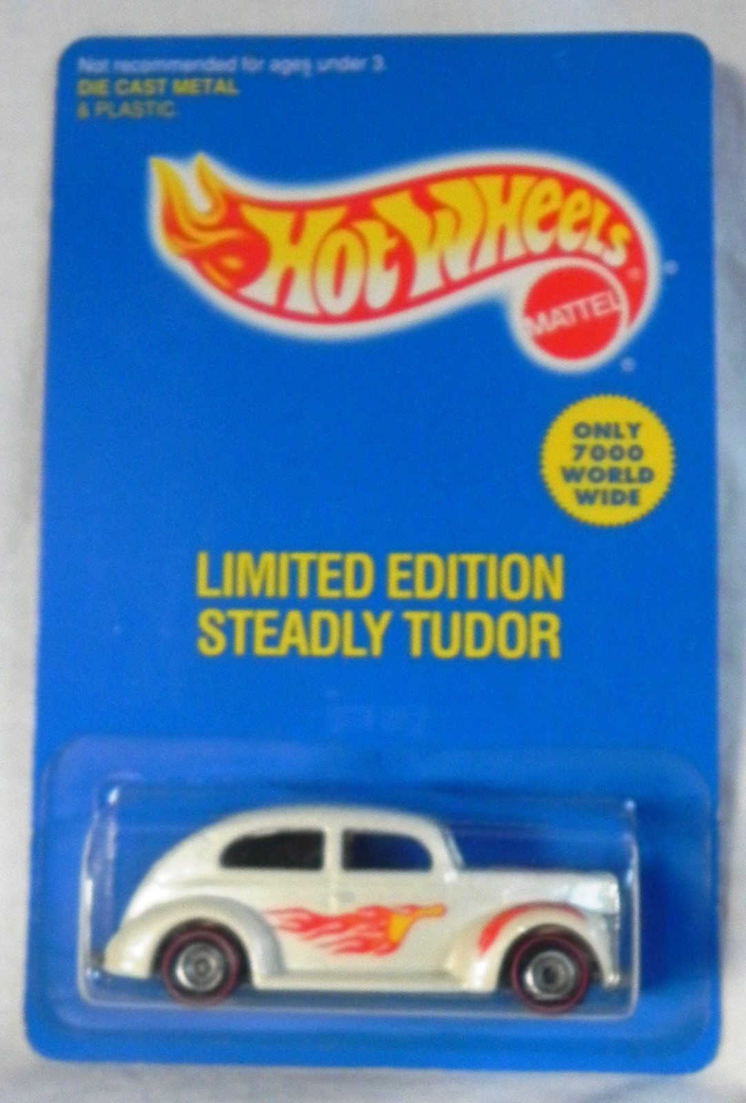 Hot Wheels “Steadly Tudor” Quickwheels LE, Fat Fendered ’40 Redlines, 1993 MOMC