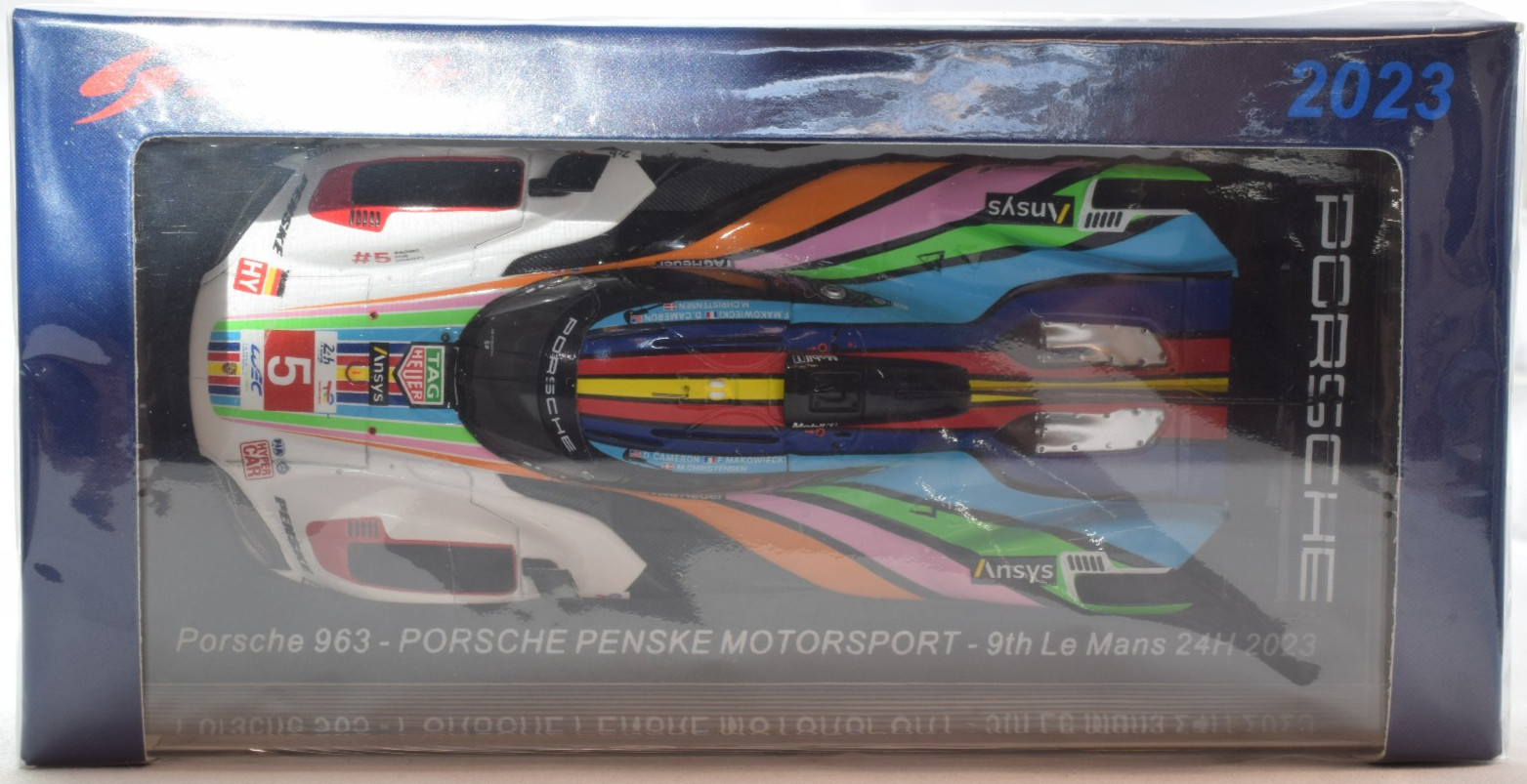 Spark Porsche 963 #5 – Penske Motorsport – 2023 24hr Le Mans 1:43 Car S8723