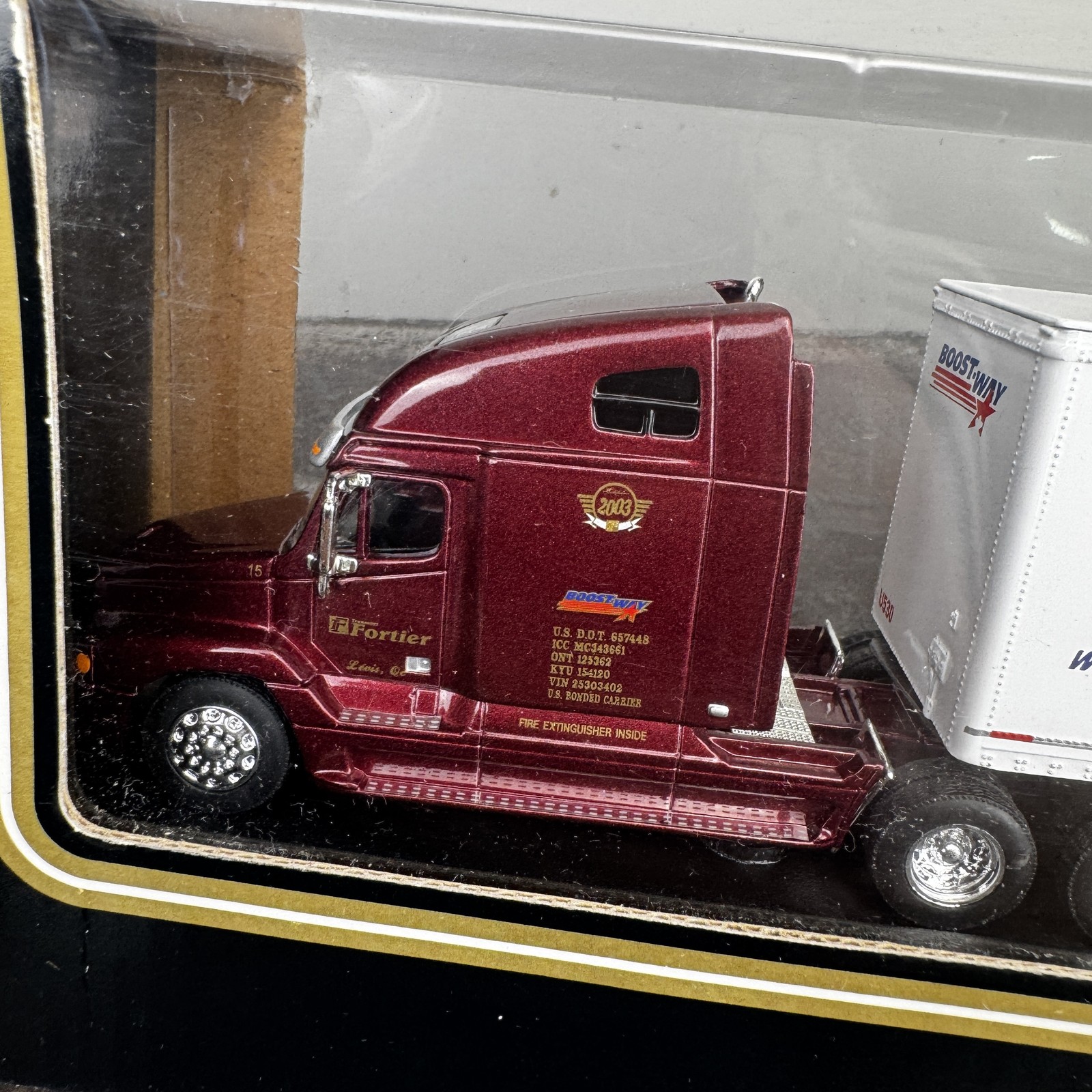 LIBERTY / SpecCast TF Boost Way 1:64 Diecast Freightliner Truck & Trailer #20327