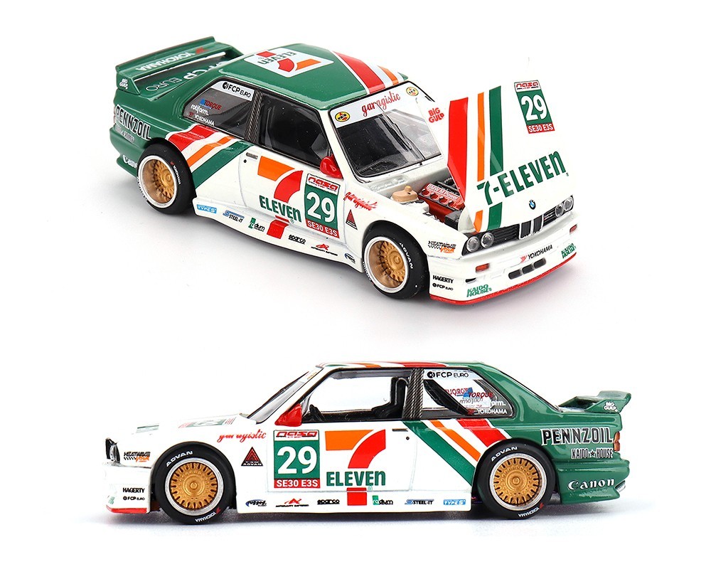 Kaido House x Mini GT 7-Eleven BMW M3 Kaido Works Larry Chen V1 #217 KHMG217