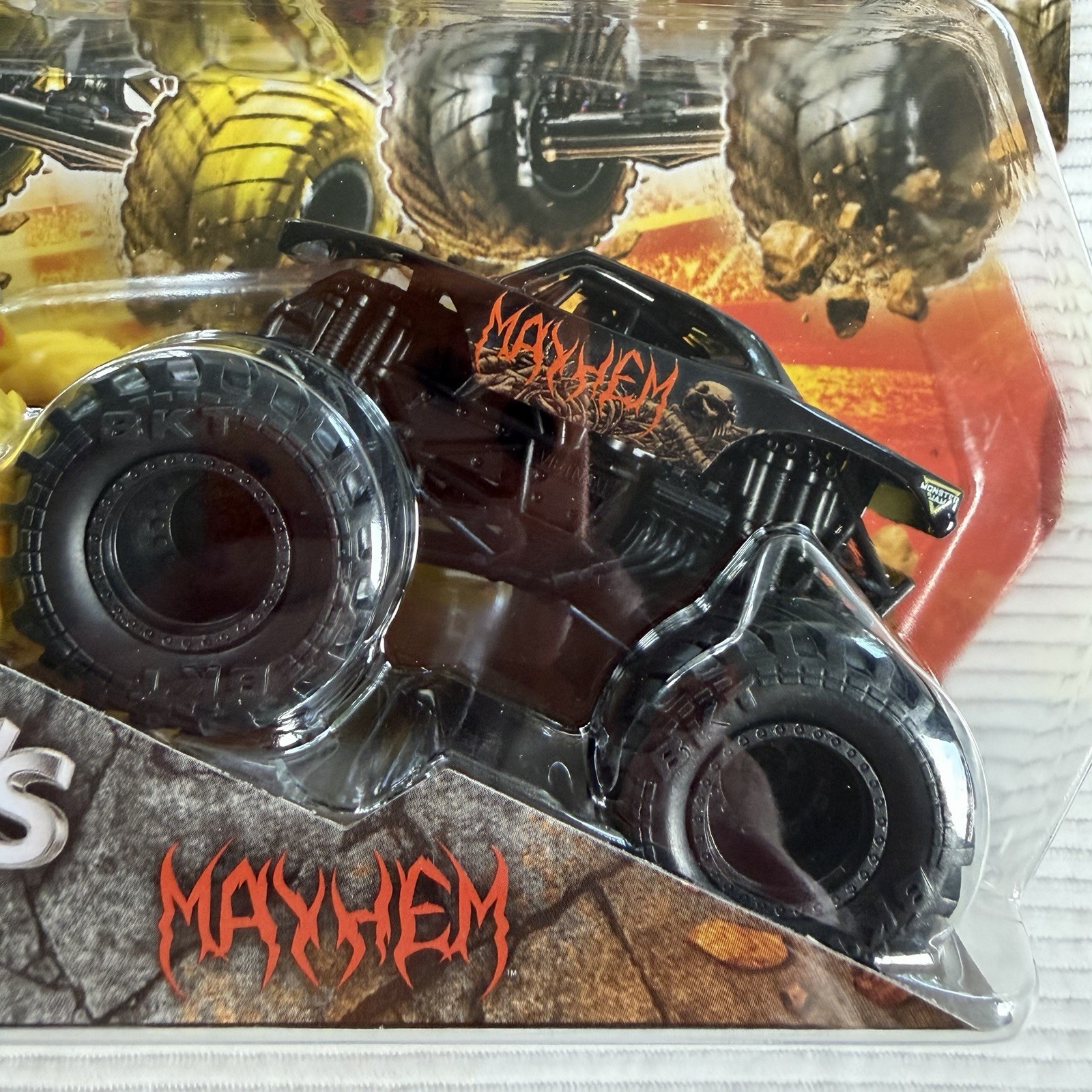 2026 Monster Jam Spin Master Double Pack Classroom Crusher vs. Mayhem 1:64 NIB