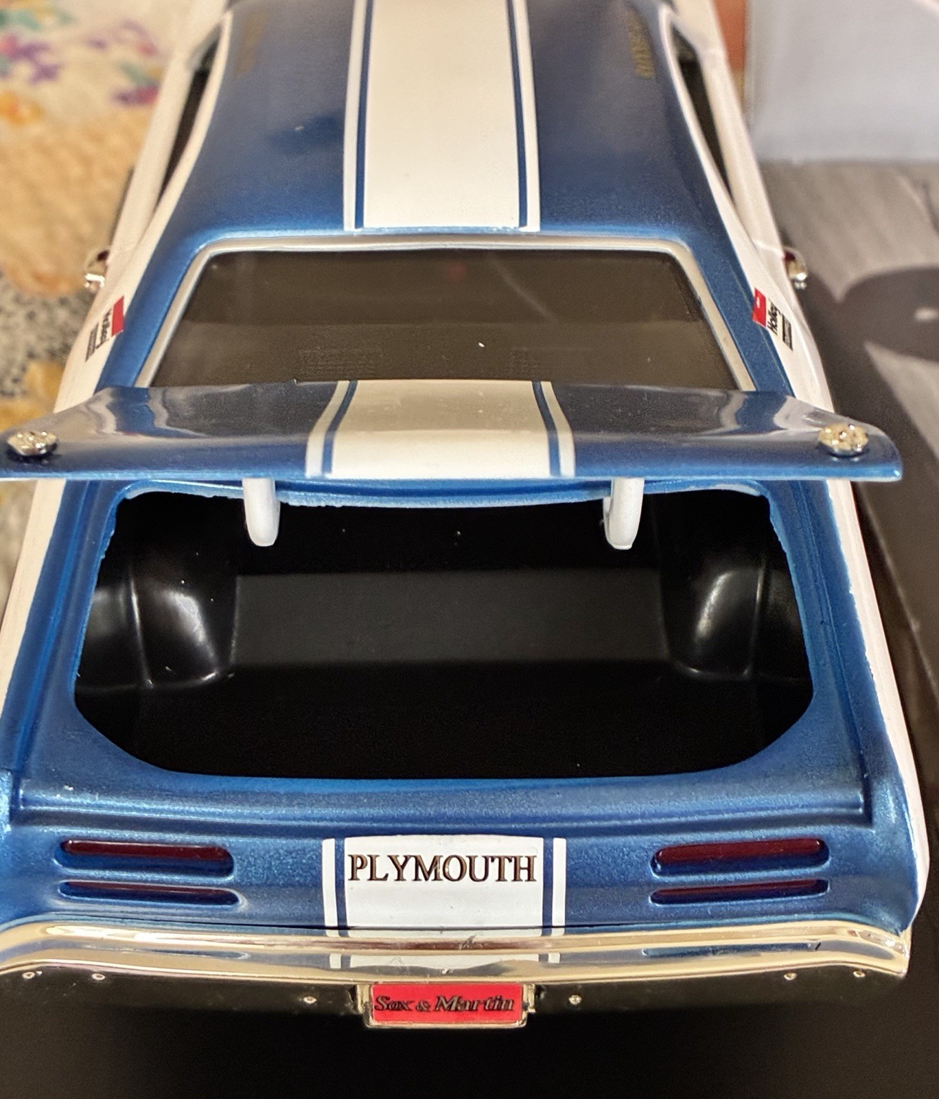 1/18 Ertl 1970 Plymouth Duster Sox and Martin by Supercar Collectibles