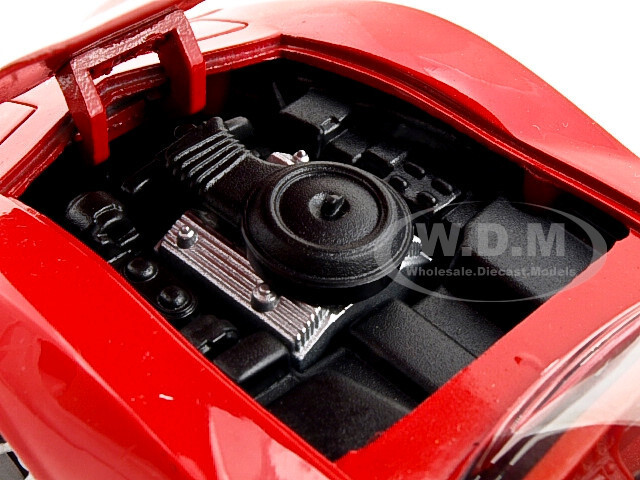 1979 CHEVROLET CORVETTE RED 1/24 DIECAST MODEL CAR BY MOTORMAX 73244