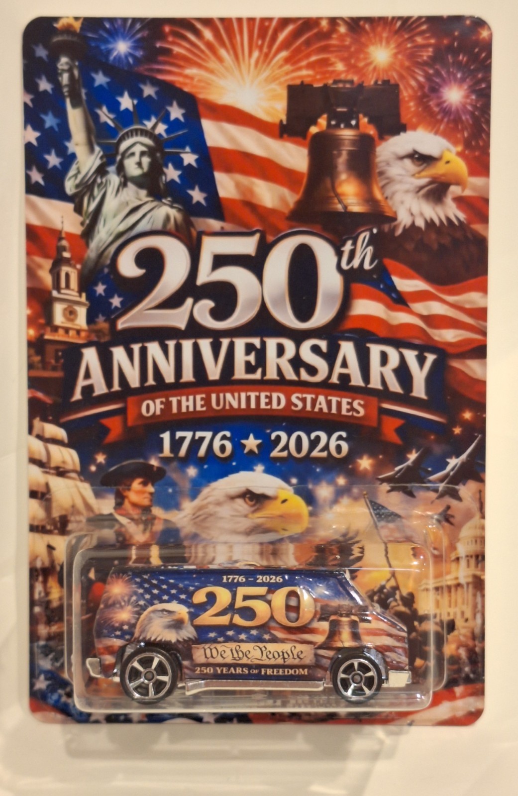 Hot Wheels ’70s Super Van {250TH ANNIVERSARY OF THE UNITED STATES} Custom #5