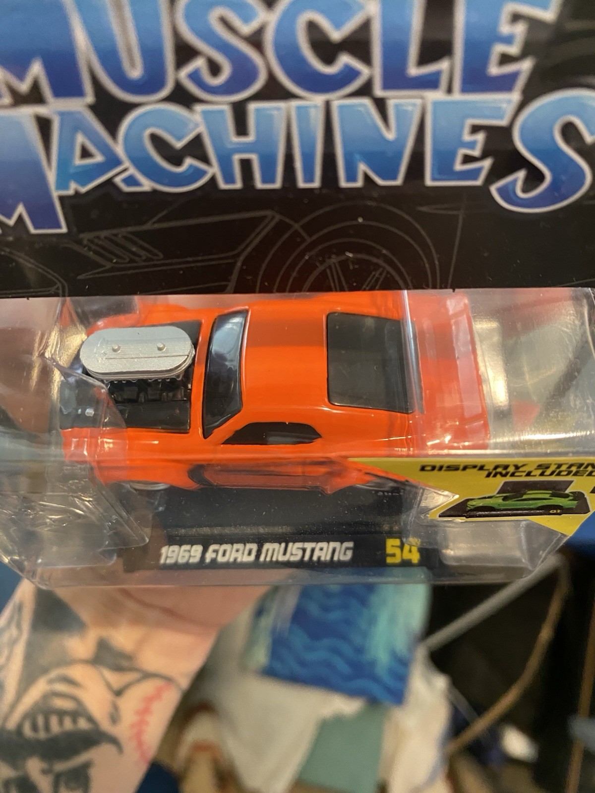 2026 Muscle Machines 1969 Ford Mustang In Orange VHTF