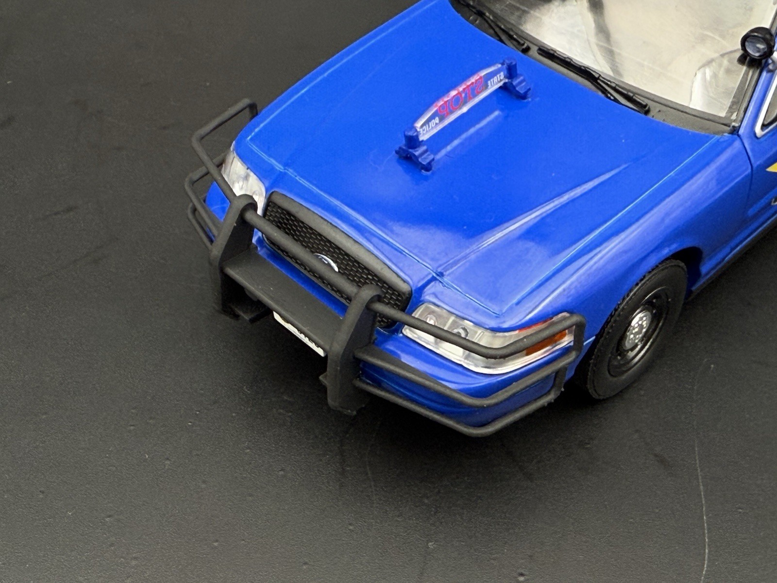 1/24 25 Go Rhino Wrap Around Push Bumper Pushbar Motormax Greenlight Crown Vic