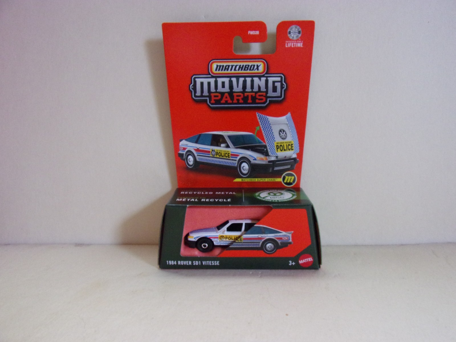 MATCHBOX Moving Parts Limited Edition Series 1984 Rover SD1 Vitesse SUPER CHASE