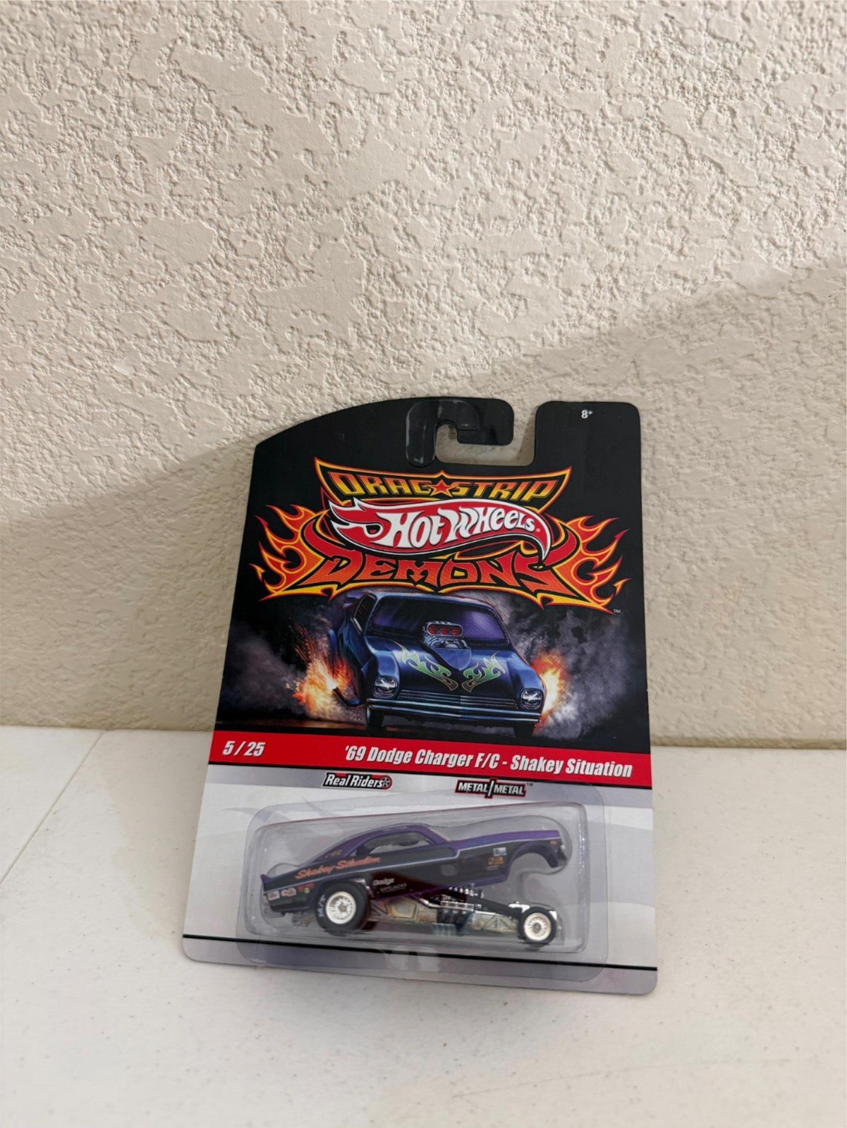 Hot Wheels Drag Strip Demons ’69 Dodge Charger F/C – Shakey Situation #5 a40