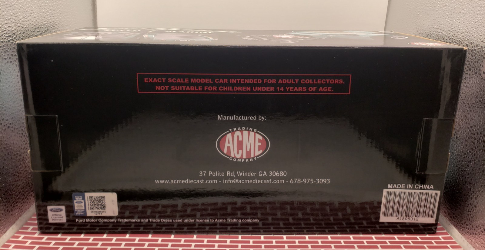 FORD 1932 SOUTHERN SPEED MARINE 5 WINDOW COUPE 1/18 ACME #A1805012 RARE HTF