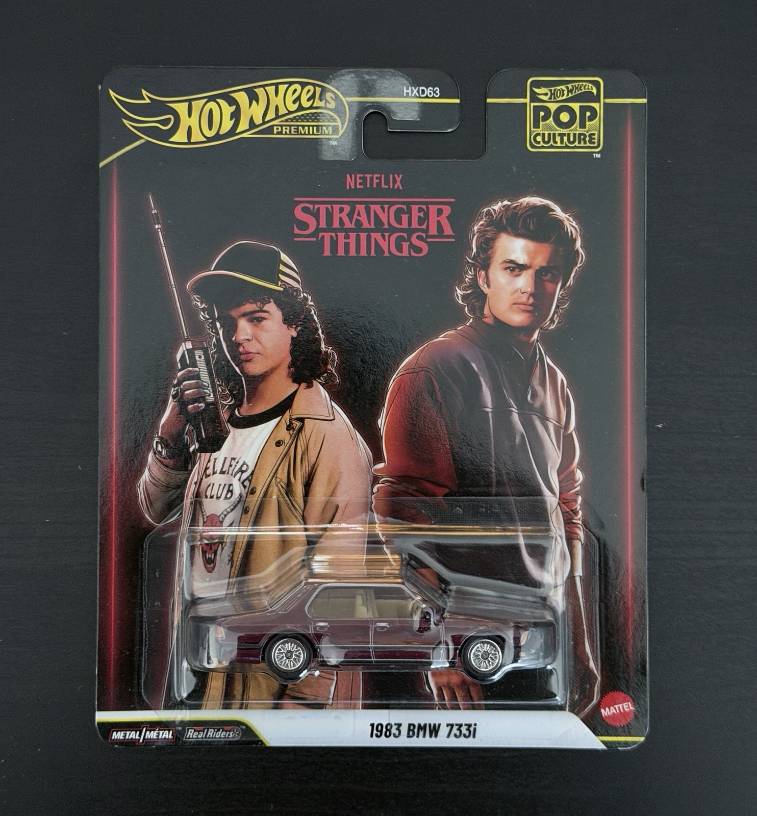 Hot Wheels Stranger Things 1983 BMW 733i, Stranger Things, Netflix
