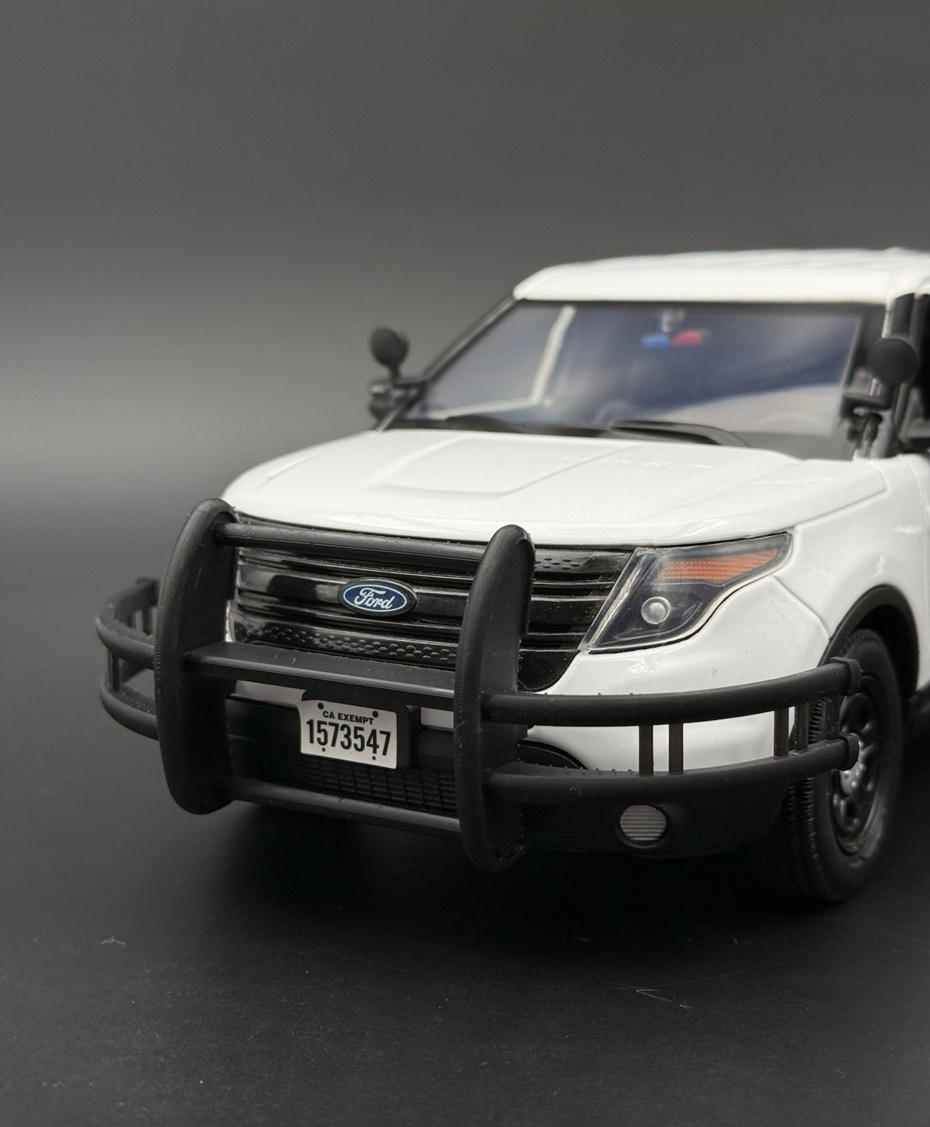 1/18 Setina Double Wrap Around Push Bumper Pushbar Motormax Explorer Police 1854