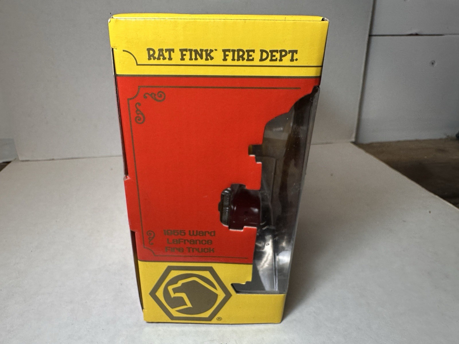 Matco Tools Rat Fink Fire Dept. 1955 Ward Lafrance Truck Ertl 10″ NEW NIB (read)