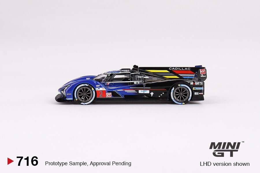 Mini GT 1:64 Cadillac V-Series.R #2 Cadillac Racing 2023 Le Mans 24 Hrs MGT00716