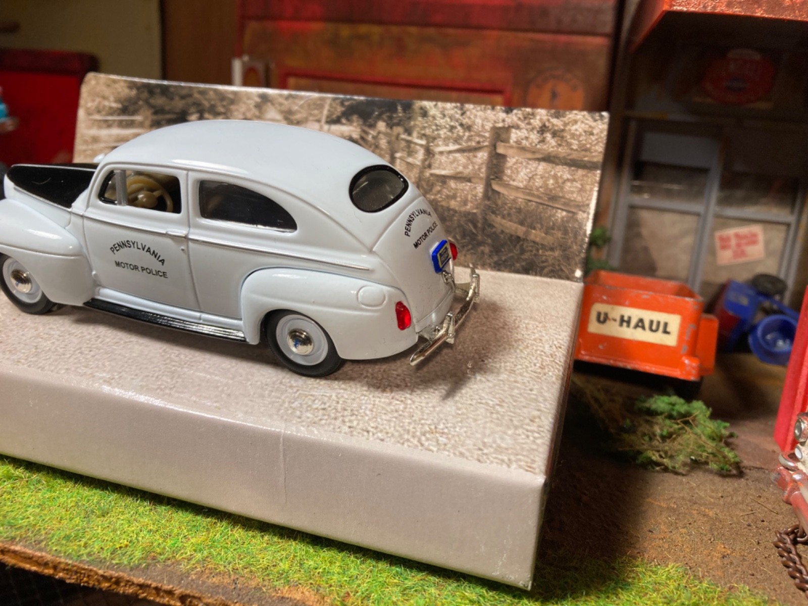 1941 Ford Deluxe Pennsylvania Police Car, 1/43 Scale, New in Original Box