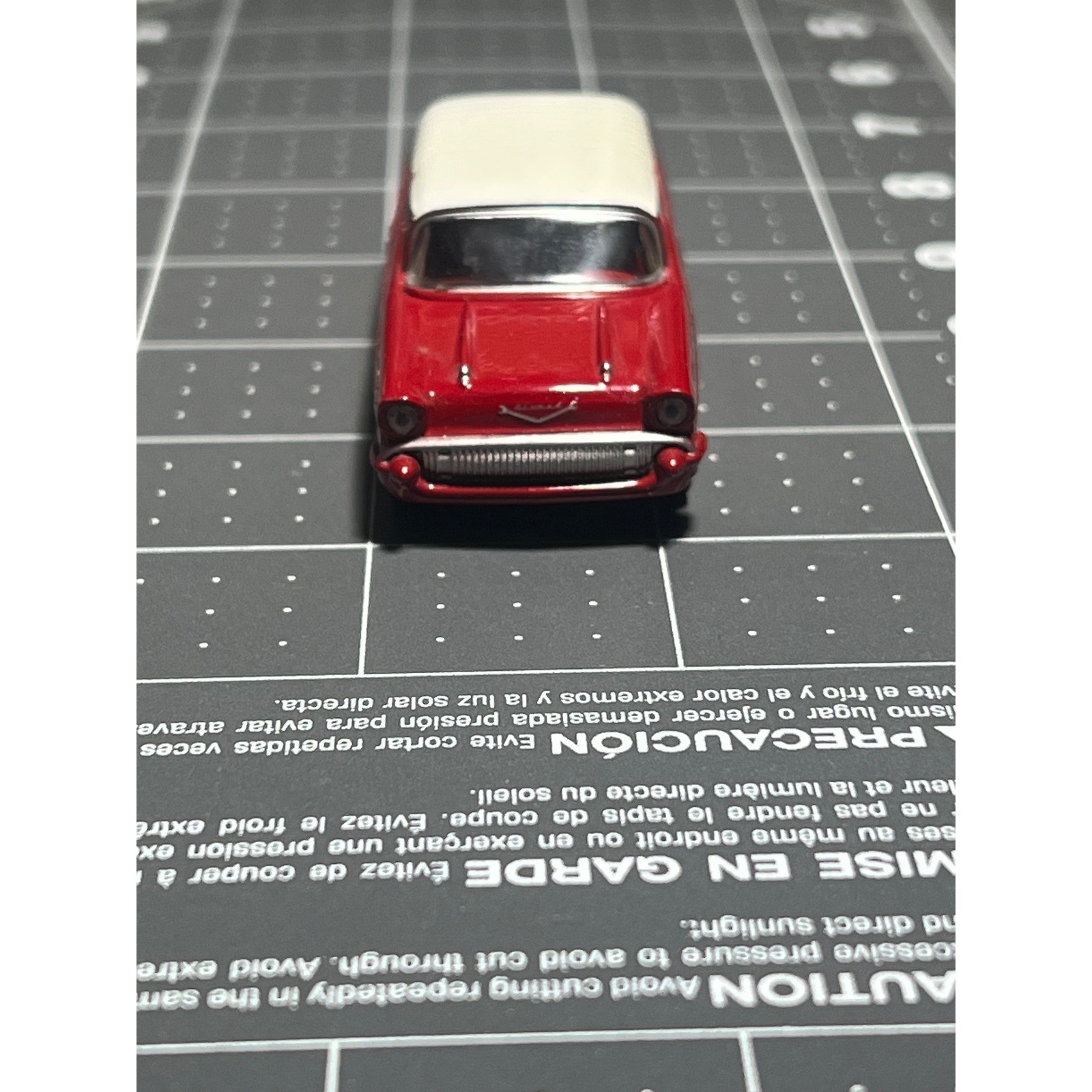 Snap-on Tools 1957 Chevy Nomad Diecast Car Red White 1/64 Scale Collectible