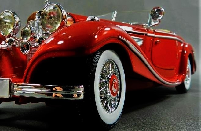 Mercedes Benz Classic Car1 18Vintage12Custom Built Metal Body24Race Model1930