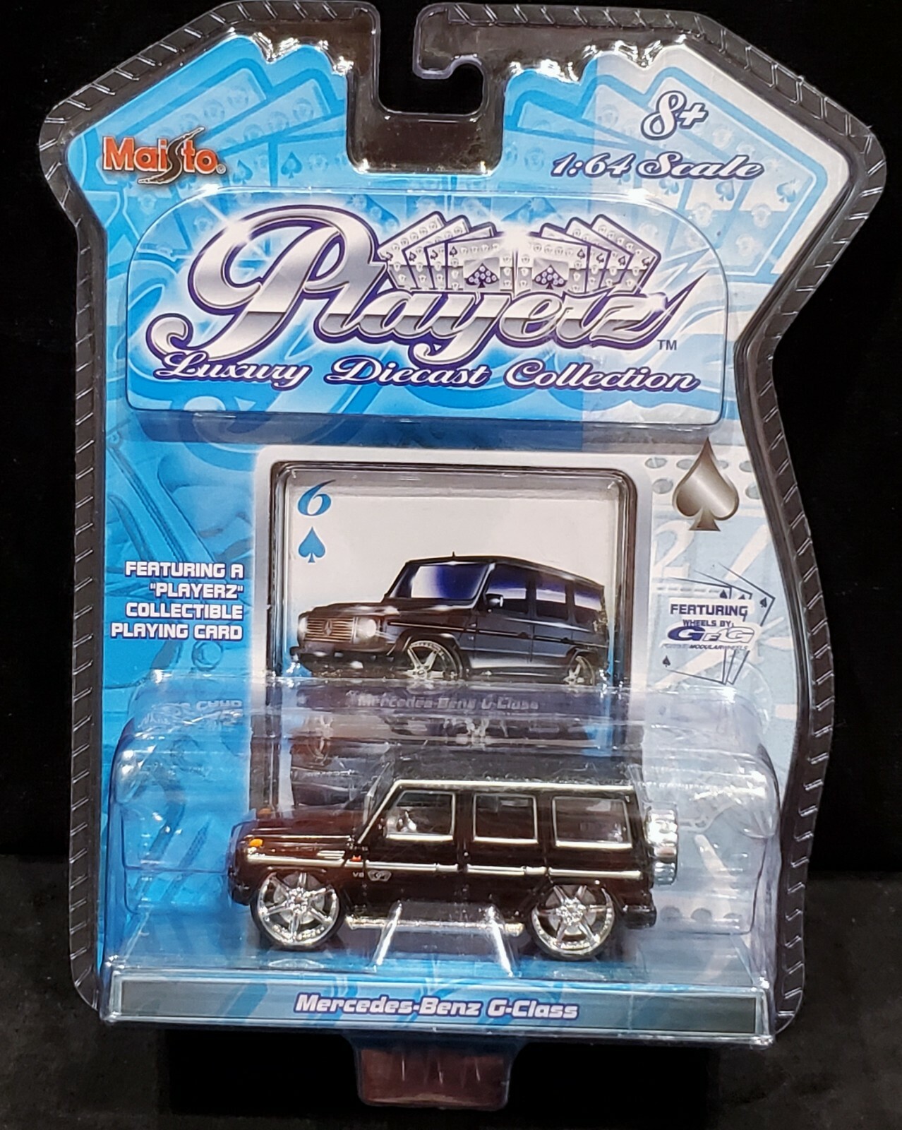 Maisto Mercedes-Benz G-Class SUV Playerz Luxury Style Detailed Diecast Car Black