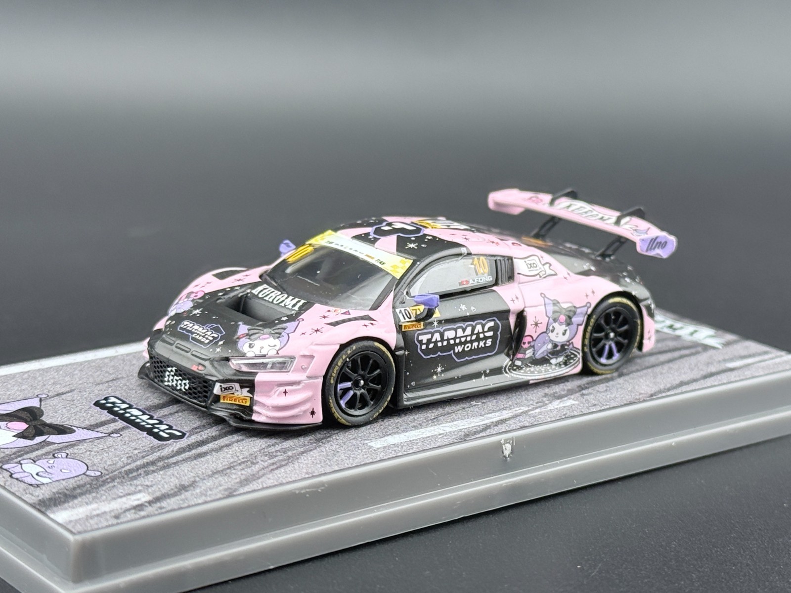Tarmac Works Audi R8 LMS GT3 evo II Kuromi Uno Racing Macau GT Cup FIA GT 1/64