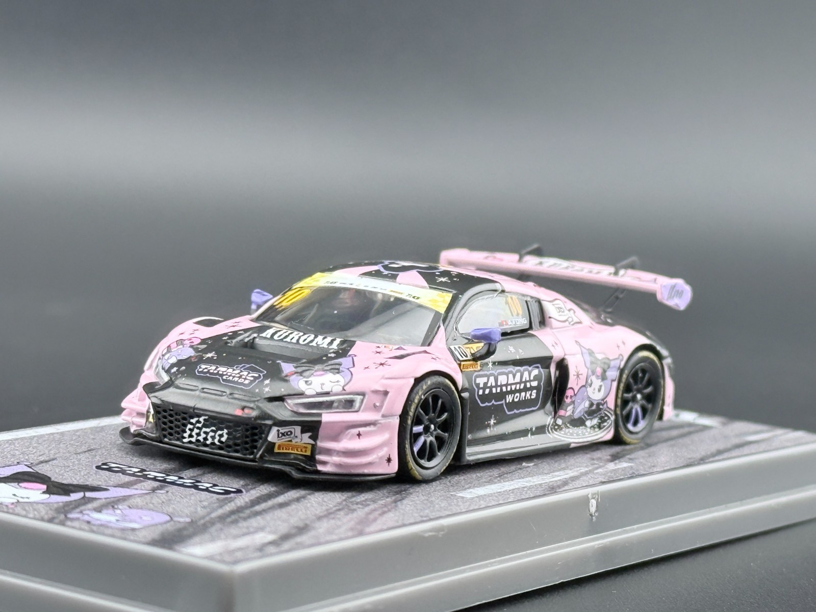 Tarmac Works Audi R8 LMS GT3 evo II Kuromi Uno Racing Macau GT Cup FIA GT 1/64