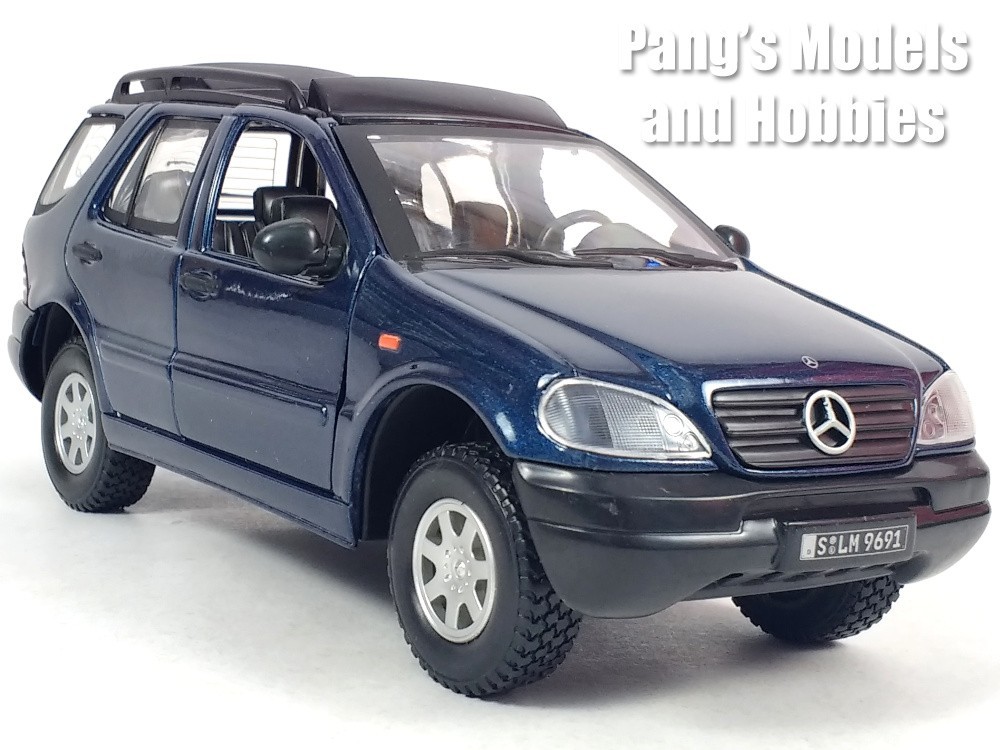 1997 Mercedes-Benz M Class ML-430 W163 1/24 Scale Diecast Model – BLUE