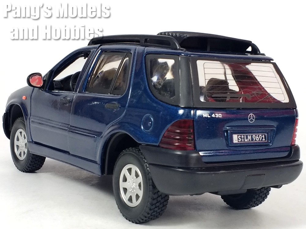 1997 Mercedes-Benz M Class ML-430 W163 1/24 Scale Diecast Model – BLUE