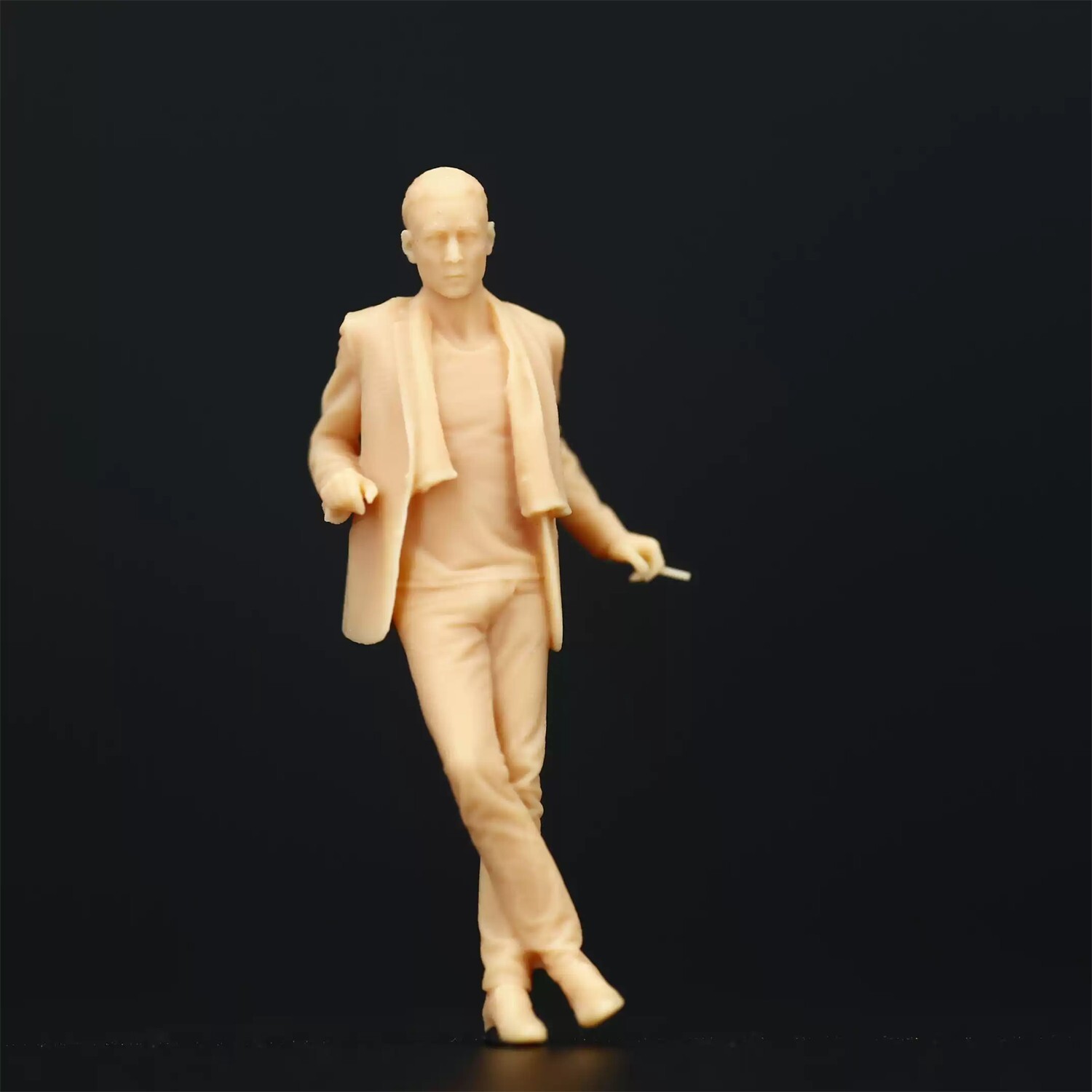 1:64 1:43 Male God Posture Miniature Figure Model For Cars Vehicles