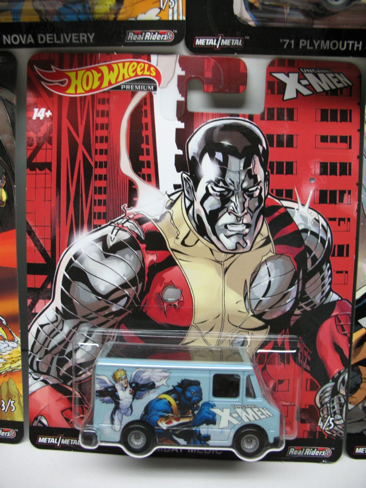2018 Hot Wheels Premium Pop Culture Marvel X-Men Complete Set of 5