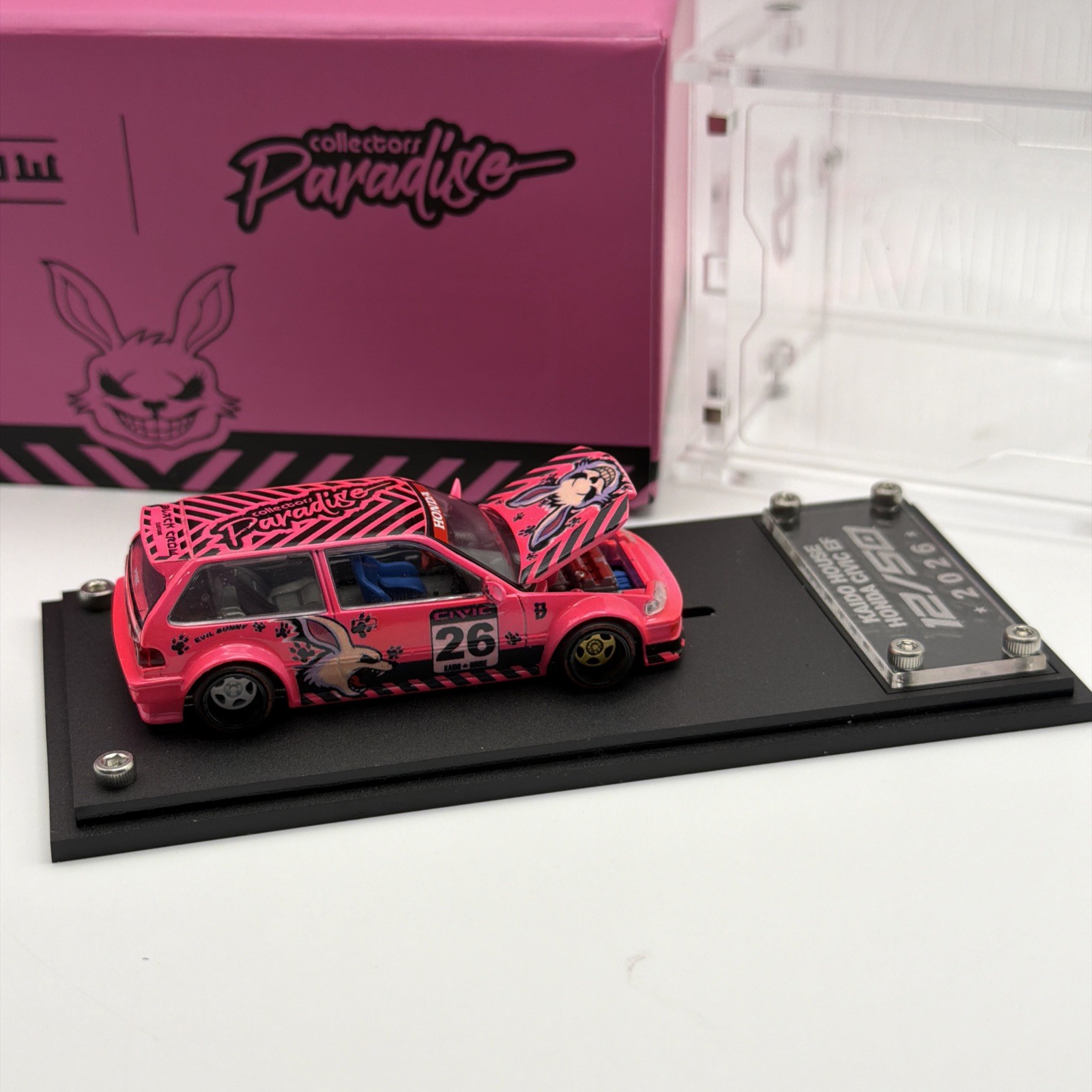 Black Crow Customs Kaido House Civic #12/50, Brand new! With Case! 🔥🔥🔥