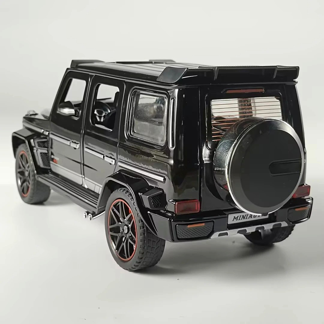 1:24 MERCEDES-BENZ G800 Brabus Alloy Diecast Off-Road Car Gift Collectible NEW