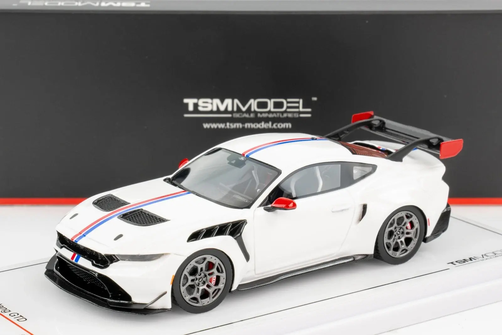 Ford Mustang GTD Spirit of America in 1:43 scale by True Scale Miniatures