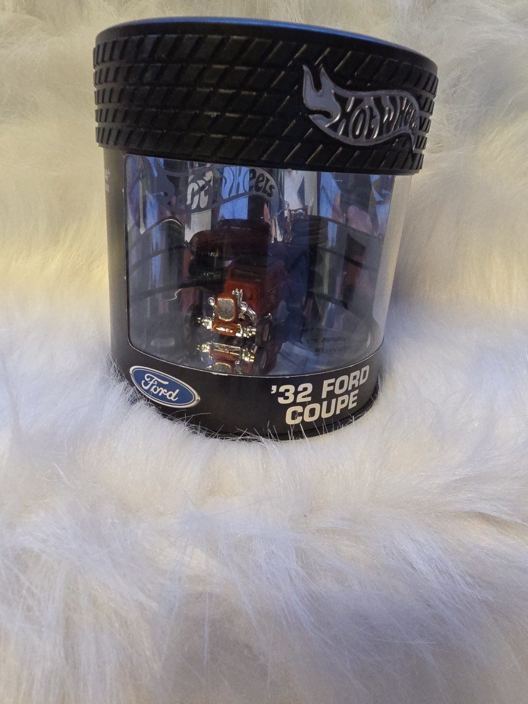 Hot Wheels ’32 FORD COUPE Flat Brown 1932 HOT ROD Series in RR WHEEL Display
