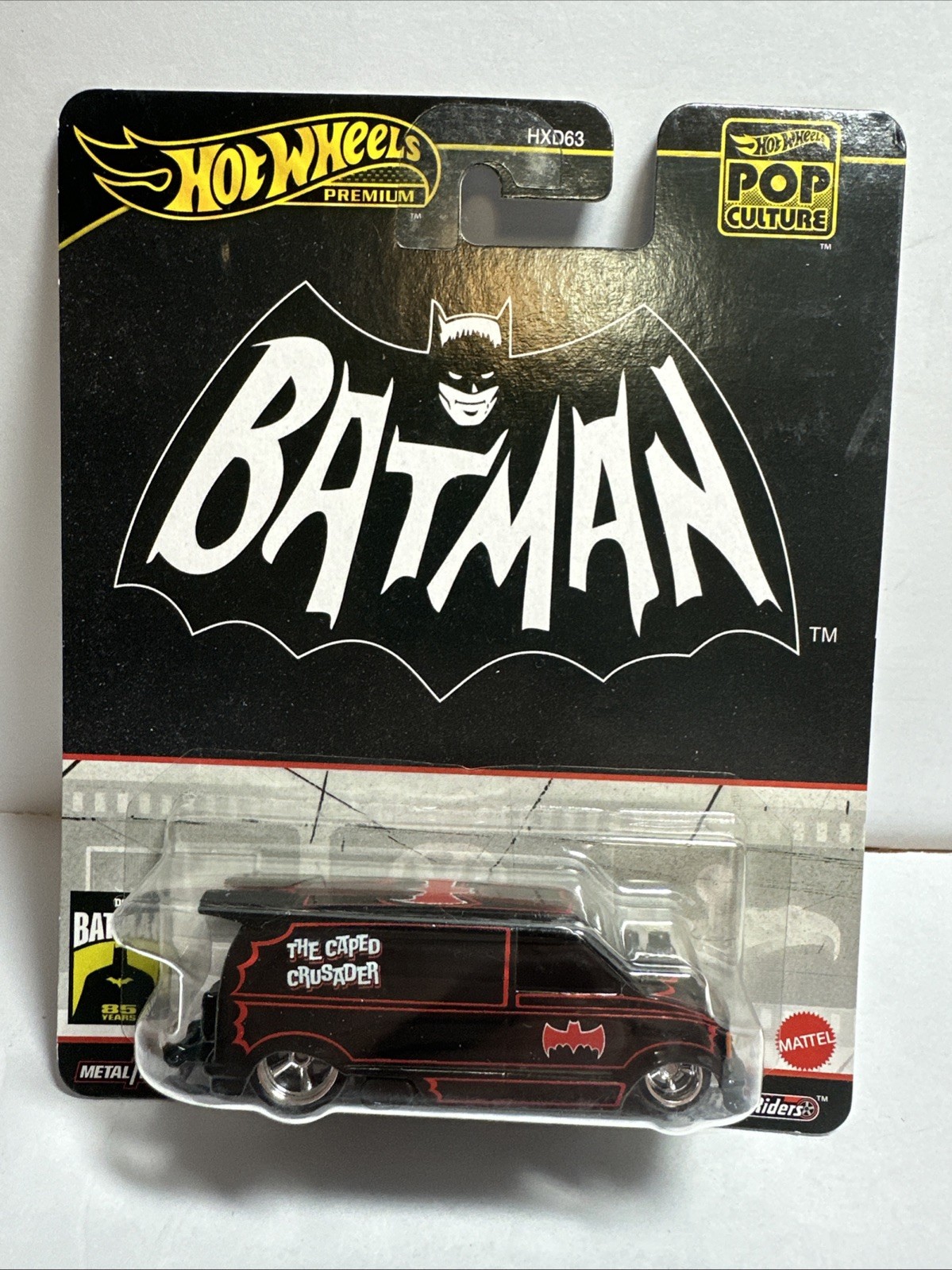 Hot Wheels Pop Culture Batman The Caped Crusader 1985 Chevy Astro Van